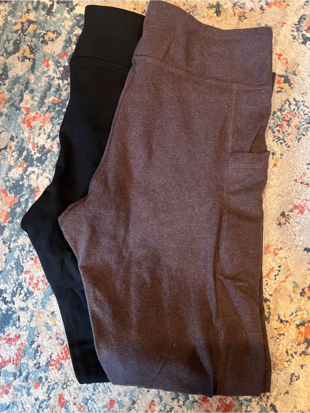 Bundle- Pact organic cotton leggings size S & TNA black size S leggings